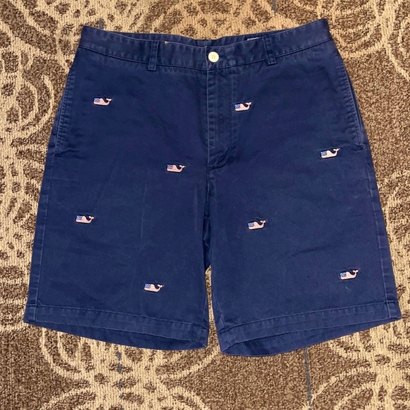 Vineyard Vines Other - Vineyard Vines detailed navy shorts NWOT 34 R